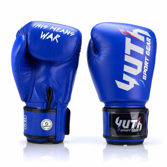 Yuth Boxing Gloves - Sport Line Blue