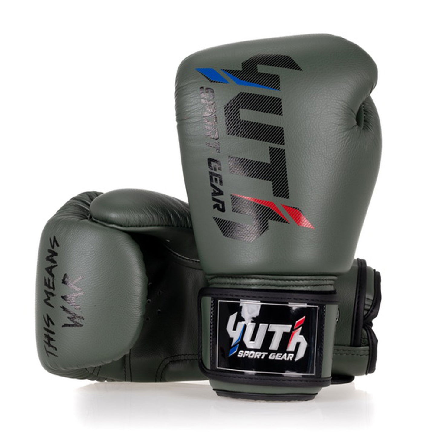 Yuth Boxing Gloves - Sport Line Olive Green