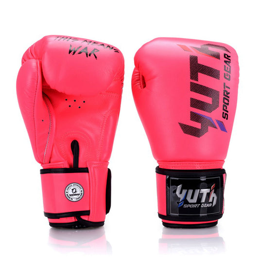 Yuth Boxing Gloves - Sport Line Pink