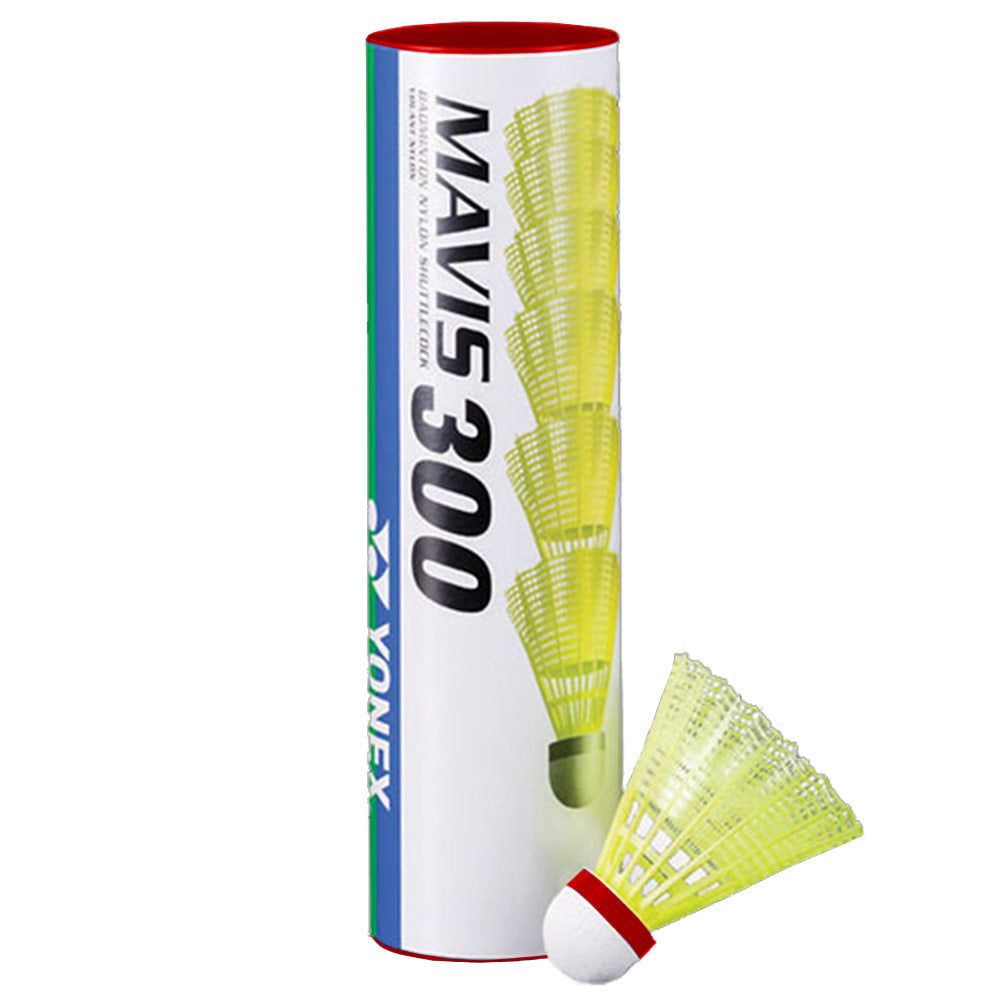 Yonex Yellow  Mavis 300 Yellow Shuttles - Fast (Red)Speed