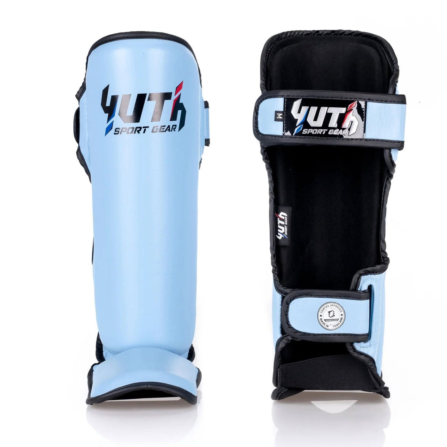 Yuth Muay Thai Shinguards - Signature Powder Blue