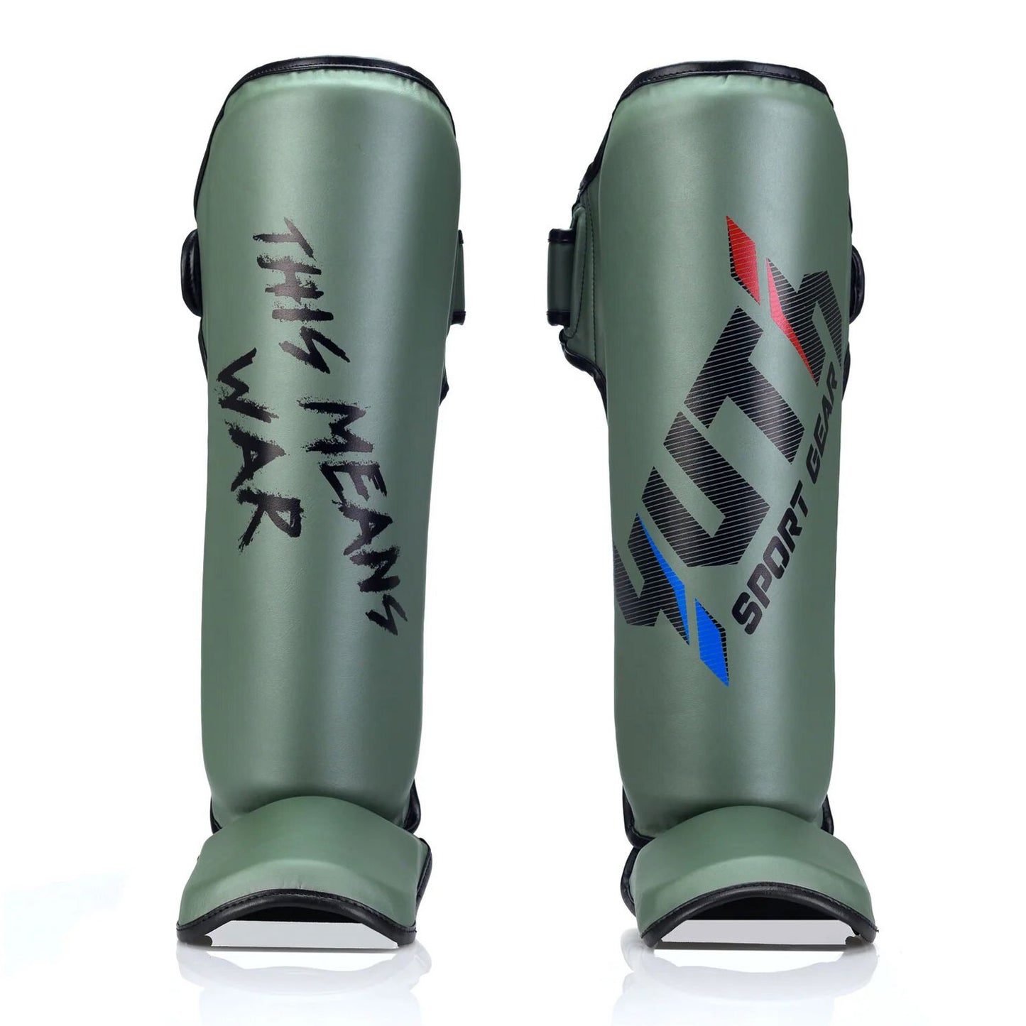 Yuth Shinguards - Sport Line Olive Green