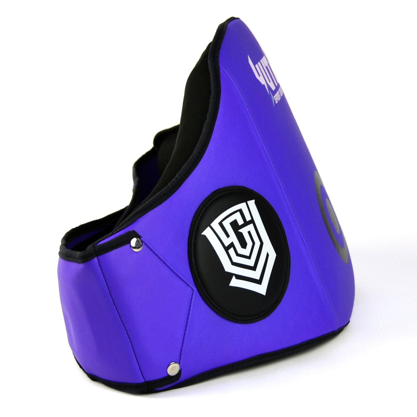 Yuth Muay Thai Belly Pad - Classic Purple-Black