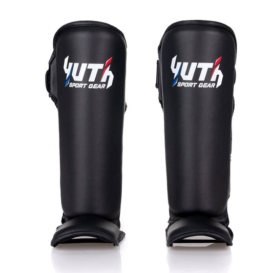 Yuth Muay Thai Boxing Shinguards - Signature Black