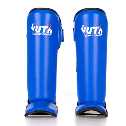 Yuth Muay Thai Boxing Shinguards - Signature Blue